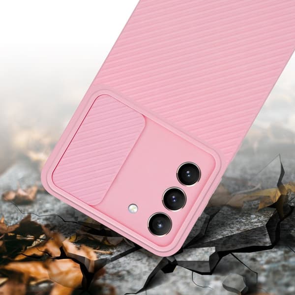 Samsung Galaxy S21 5G Skal Fodral av flexibel TPU-silikon och med kameraskydd Mobilskydd Case Cover