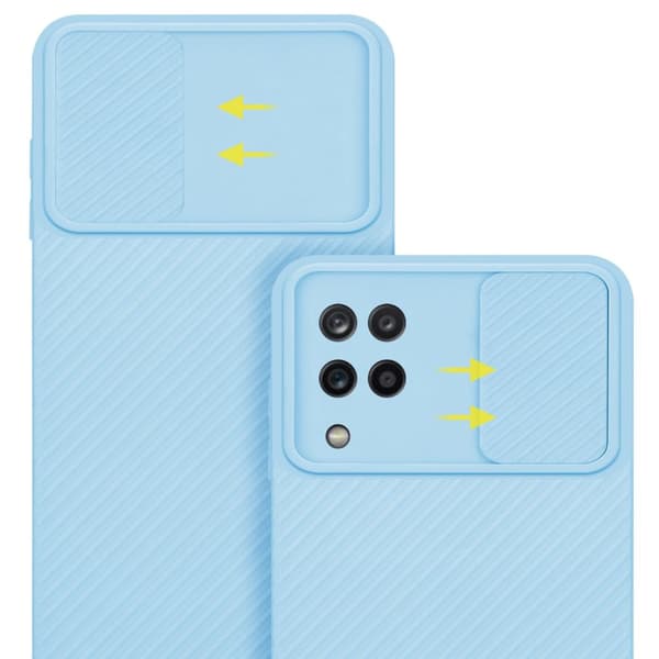 Deksel til Samsung Galaxy A12 / M12 med kamerabeskyttelse