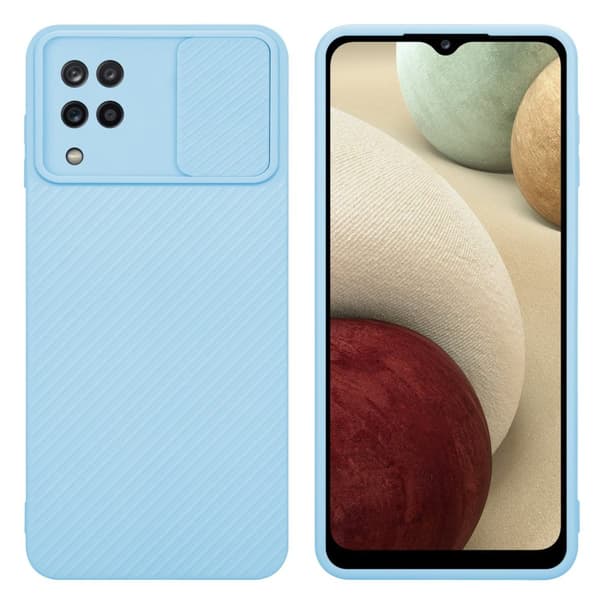 Deksel til Samsung Galaxy A12 / M12 med kamerabeskyttelse