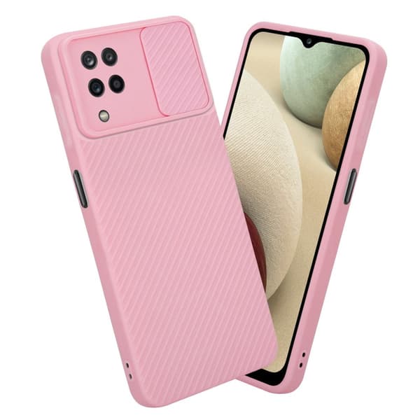 Deksel til Samsung Galaxy A12 / M12 med kamerabeskyttelse