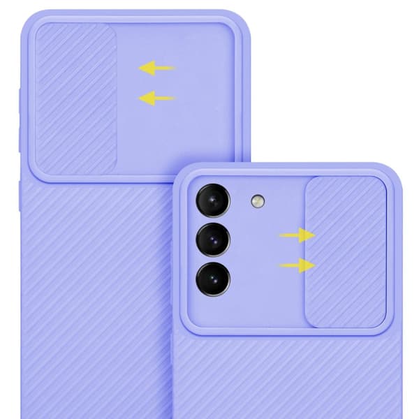 Samsung Galaxy S21 PLUS Skal Fodral av flexibel TPU-silikon och med kameraskydd Mobilskydd Case Cover