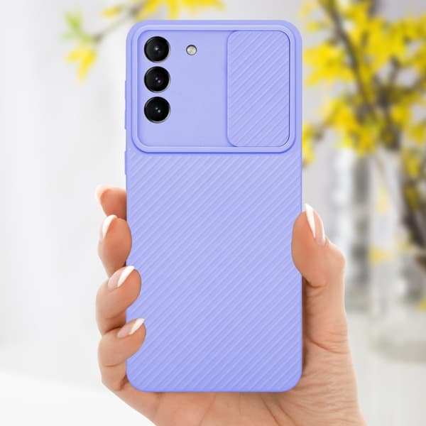 Samsung Galaxy S21 PLUS Skal Fodral av flexibel TPU-silikon och med kameraskydd Mobilskydd Case Cover