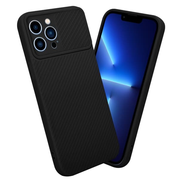 iPhone 13 PRO MAX Skal Fodral av flexibel TPU-silikon och med kameraskydd Mobilskydd Case Cover