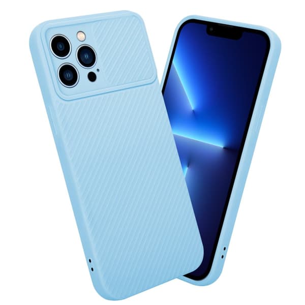 iPhone 13 PRO MAX Skal Fodral av flexibel TPU-silikon och med kameraskydd Mobilskydd Case Cover