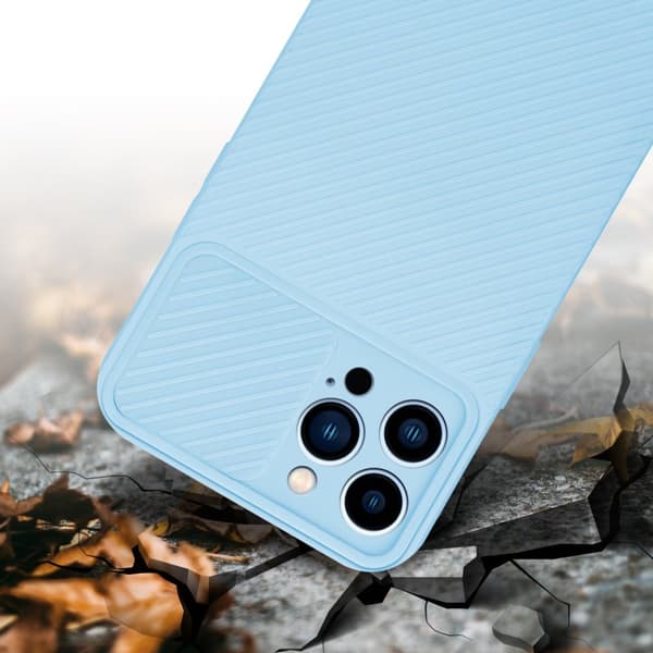 iPhone 13 PRO MAX Skal Fodral av flexibel TPU-silikon och med kameraskydd Mobilskydd Case Cover