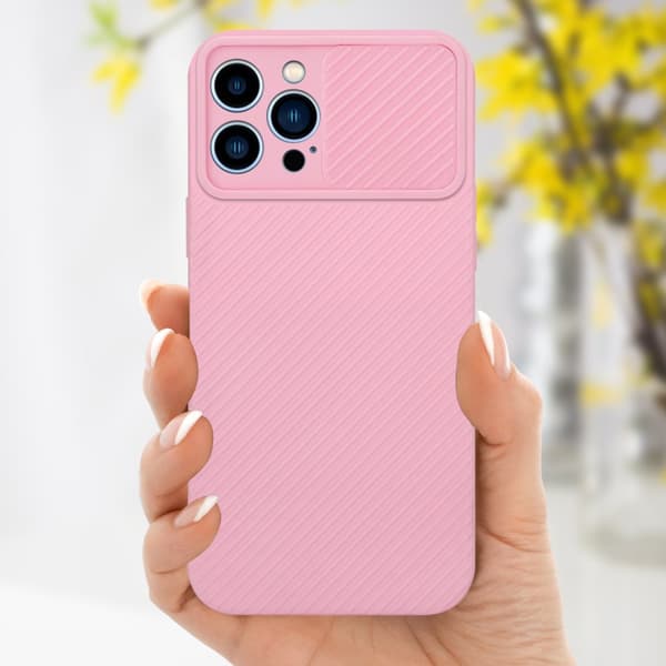 iPhone 13 PRO MAX Skal Fodral av flexibel TPU-silikon och med kameraskydd Mobilskydd Case Cover