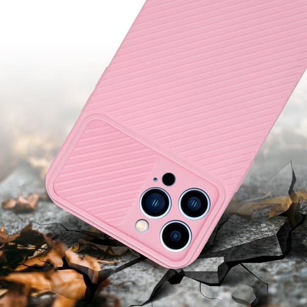 iPhone 13 PRO MAX Skal Fodral av flexibel TPU-silikon och med kameraskydd Mobilskydd Case Cover