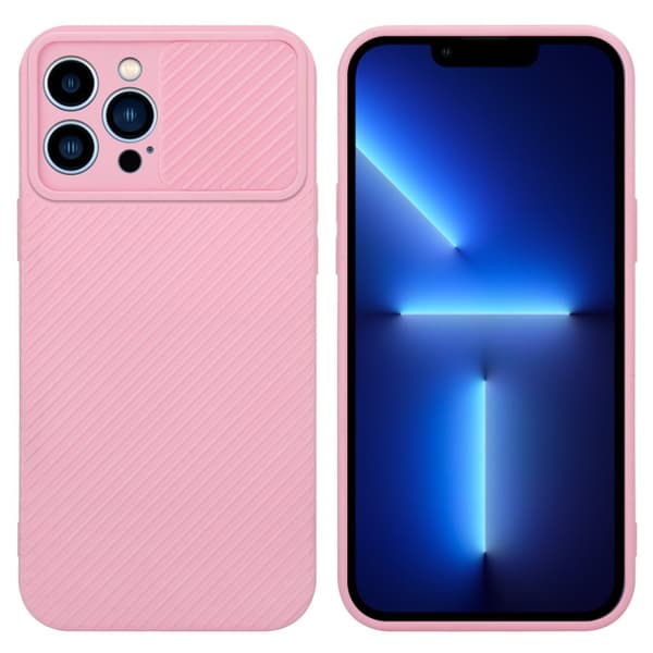 iPhone 13 PRO MAX Skal Fodral av flexibel TPU-silikon och med kameraskydd Mobilskydd Case Cover