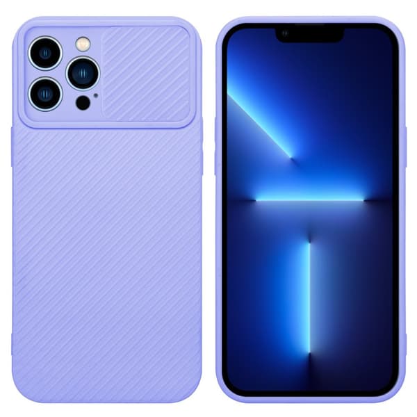 iPhone 13 PRO MAX Skal Fodral av flexibel TPU-silikon och med kameraskydd Mobilskydd Case Cover