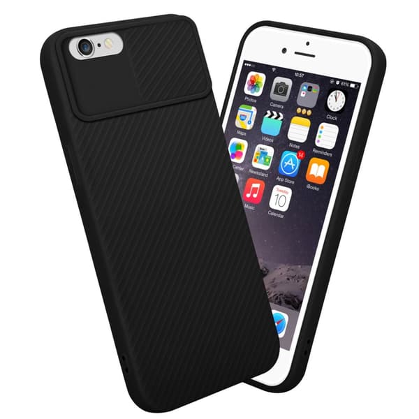 iPhone 6 PLUS / 6S PLUS Suojakuori Suojakotelo joka on valmistettu joustavasta TPU-silikonista ja jossa on kameran suojaus