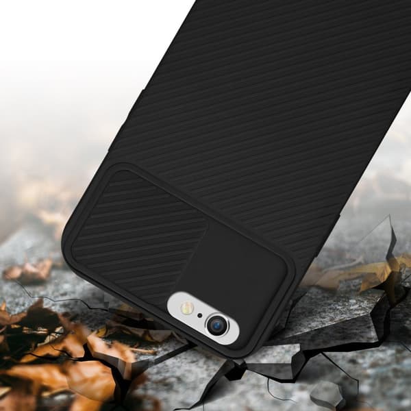 iPhone 6 PLUS / 6S PLUS Suojakuori Suojakotelo joka on valmistettu joustavasta TPU-silikonista ja jossa on kameran suojaus