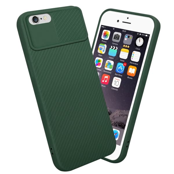 iPhone 6 PLUS / 6S PLUS Suojakuori Suojakotelo joka on valmistettu joustavasta TPU-silikonista ja jossa on kameran suojaus