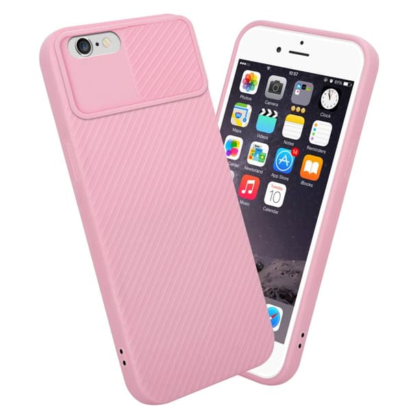iPhone 6 PLUS / 6S PLUS Suojakuori Suojakotelo joka on valmistettu joustavasta TPU-silikonista ja jossa on kameran suojaus