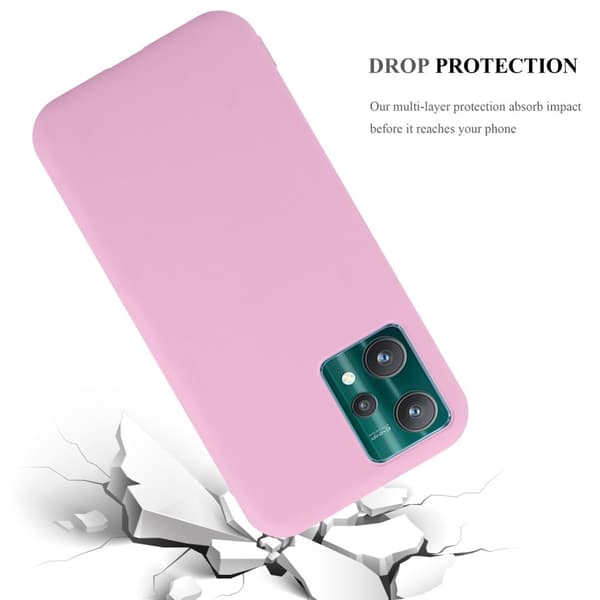 Realme 9 4G / 9 PRO+ Skal Fodral Case Cover Mobilskydd av flexibelt TPU-silikon