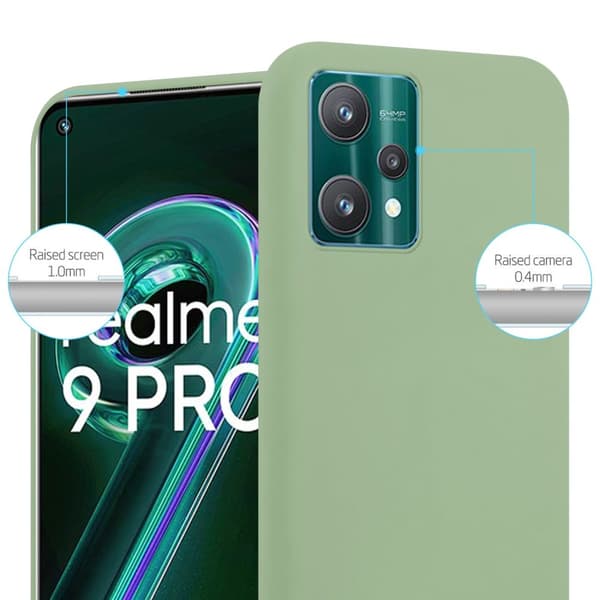 Realme 9 4G / 9 PRO+ Skal Fodral Case Cover Mobilskydd av flexibelt TPU-silikon