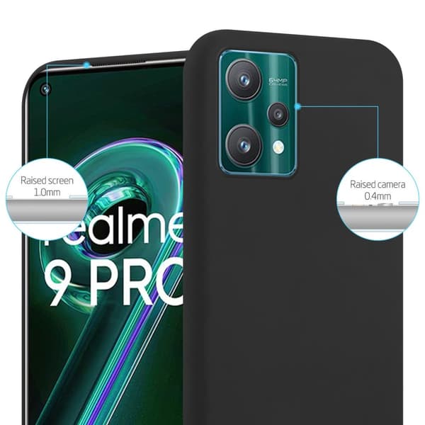 Realme 9 4G / 9 PRO+ Skal Fodral Case Cover Mobilskydd av flexibelt TPU-silikon