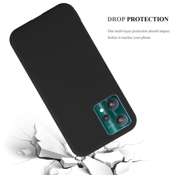 Realme 9 4G / 9 PRO+ Skal Fodral Case Cover Mobilskydd av flexibelt TPU-silikon