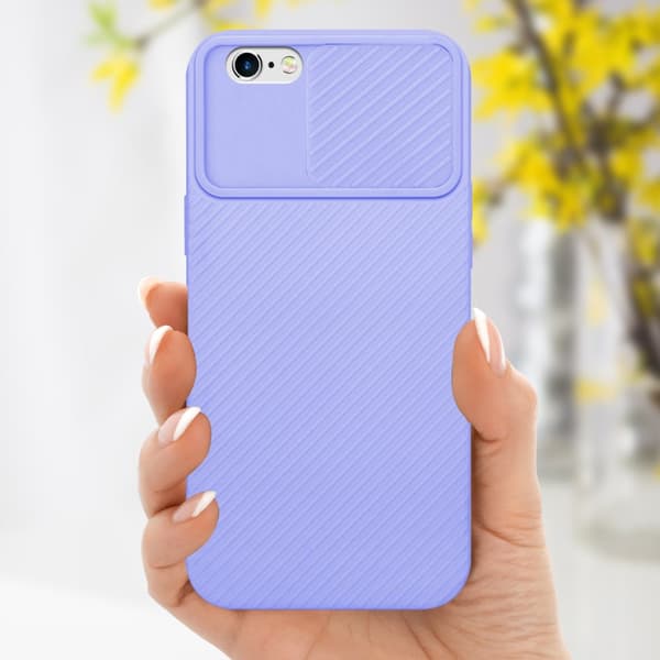 iPhone 6 / 6S Skal Fodral av flexibel TPU-silikon och med kameraskydd Mobilskydd Case Cover