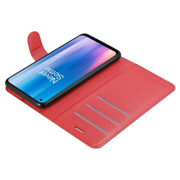 OnePlus Nord CE 2 5G Plånboksfodral Fodral Skal Case med magnetisk stängning, ståfunktion och kortplats