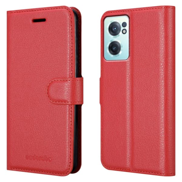 OnePlus Nord CE 2 5G Plånboksfodral Fodral Skal Case med magnetisk stängning, ståfunktion och kortplats