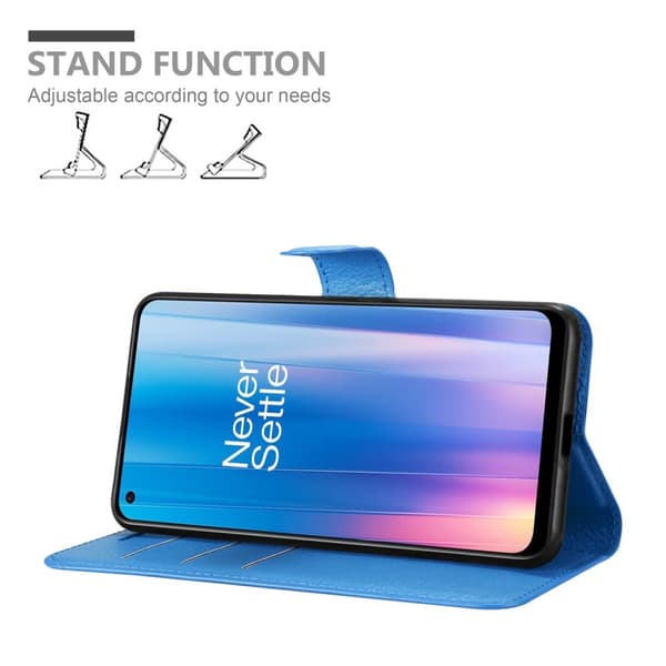 OnePlus Nord CE 2 5G Plånboksfodral Fodral Skal Case med magnetisk stängning, ståfunktion och kortplats