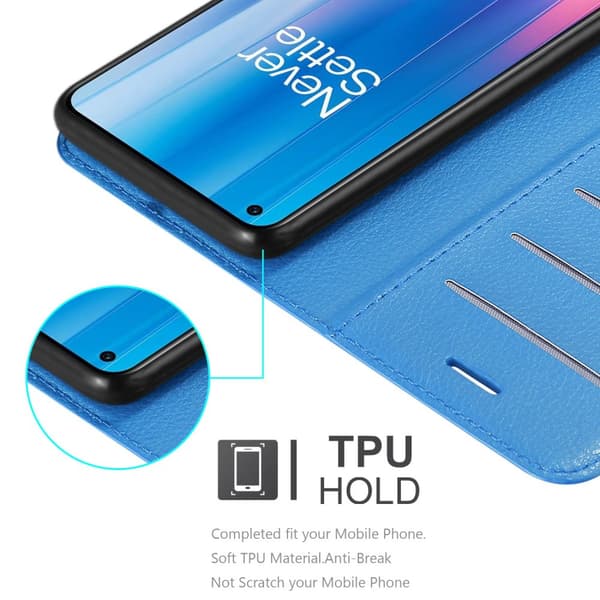 OnePlus Nord CE 2 5G Plånboksfodral Fodral Skal Case med magnetisk stängning, ståfunktion och kortplats
