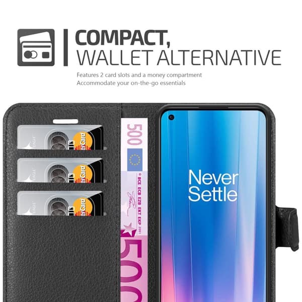 OnePlus Nord CE 2 5G Plånboksfodral Fodral Skal Case med magnetisk stängning, ståfunktion och kortplats
