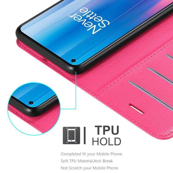 OnePlus Nord CE 2 5G Plånboksfodral Fodral Skal Case med magnetisk stängning, ståfunktion och kortplats