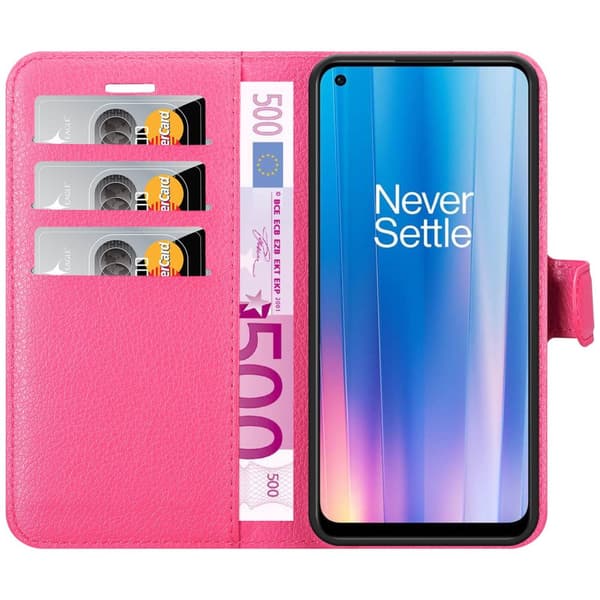 OnePlus Nord CE 2 5G Plånboksfodral Fodral Skal Case med magnetisk stängning, ståfunktion och kortplats