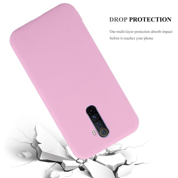 Realme X2 PRO / Oppo Reno Ace Skal Fodral Case Cover Mobilskydd av flexibelt TPU-silikon