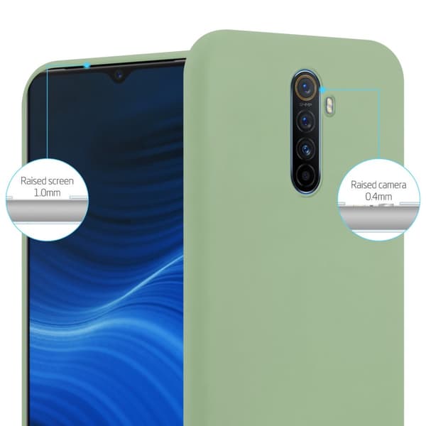 Realme X2 PRO / Oppo Reno Ace Skal Fodral Case Cover Mobilskydd av flexibelt TPU-silikon
