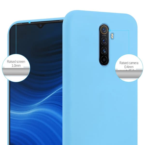 Realme X2 PRO / Oppo Reno Ace Skal Fodral Case Cover Mobilskydd av flexibelt TPU-silikon
