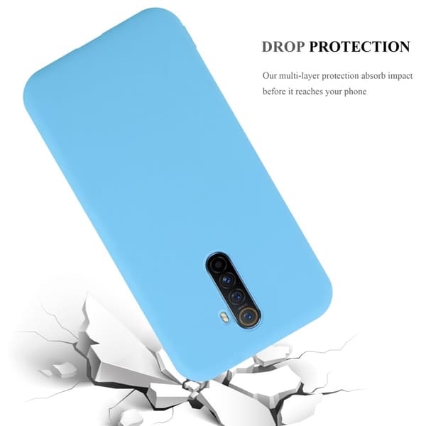 Realme X2 PRO / Oppo Reno Ace Skal Fodral Case Cover Mobilskydd av flexibelt TPU-silikon