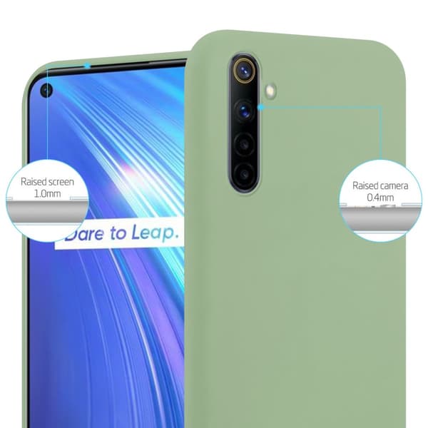 Realme 6 4G / 6s Skal Fodral Case Cover Mobilskydd av flexibelt TPU-silikon