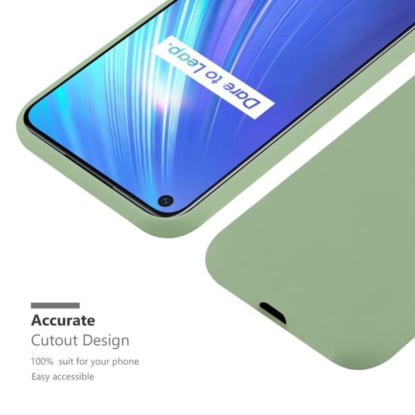 Realme 6 4G / 6s Skal Fodral Case Cover Mobilskydd av flexibelt TPU-silikon