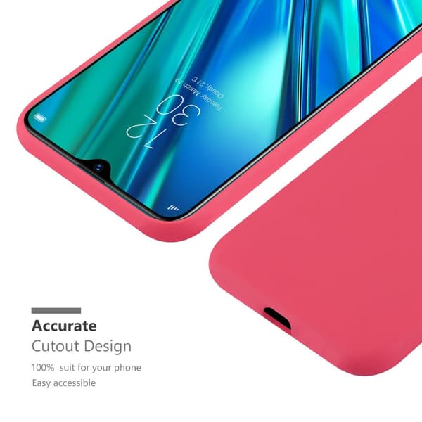 Realme 5 PRO / Realme Q Skal Fodral Case Cover Mobilskydd av flexibelt TPU-silikon