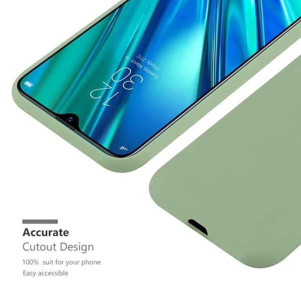 Realme 5 PRO / Realme Q Skal Fodral Case Cover Mobilskydd av flexibelt TPU-silikon