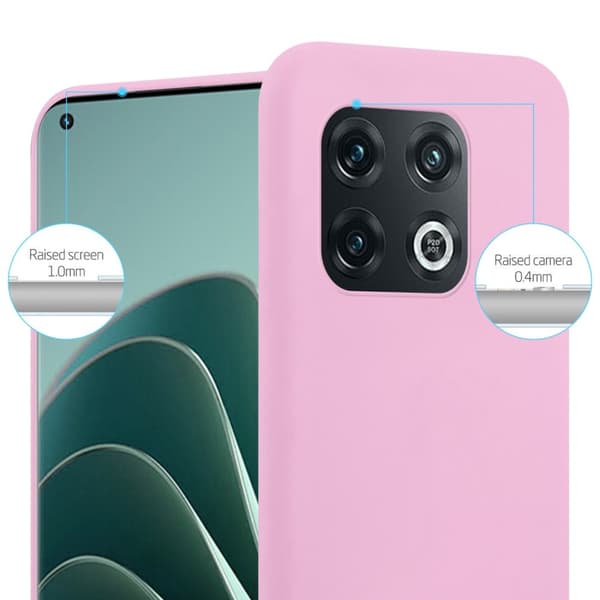 OnePlus 10 PRO 5G Skal Fodral Case Cover Mobilskydd av flexibelt TPU-silikon