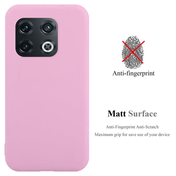 OnePlus 10 PRO 5G Skal Fodral Case Cover Mobilskydd av flexibelt TPU-silikon
