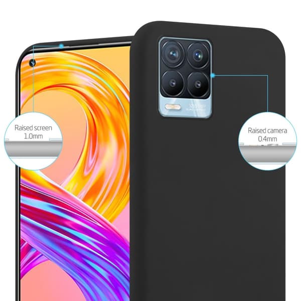 Realme 8 4G / 8 PRO Skal Fodral Case Cover Mobilskydd av flexibelt TPU-silikon
