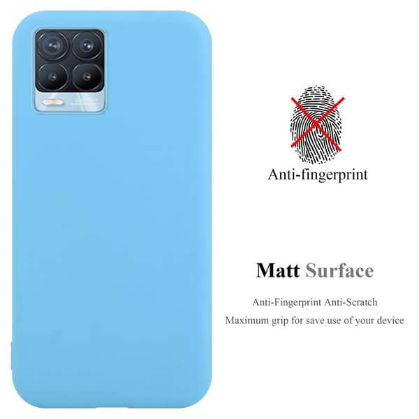 Realme 8 4G / 8 PRO Skal Fodral Case Cover Mobilskydd av flexibelt TPU-silikon