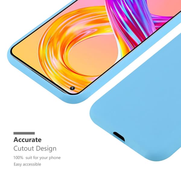 Realme 8 4G / 8 PRO Skal Fodral Case Cover Mobilskydd av flexibelt TPU-silikon