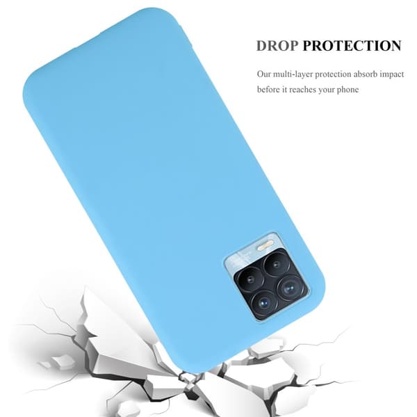 Realme 8 4G / 8 PRO Skal Fodral Case Cover Mobilskydd av flexibelt TPU-silikon