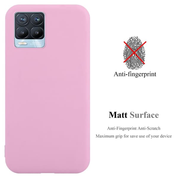 Realme 8 4G / 8 PRO Skal Fodral Case Cover Mobilskydd av flexibelt TPU-silikon