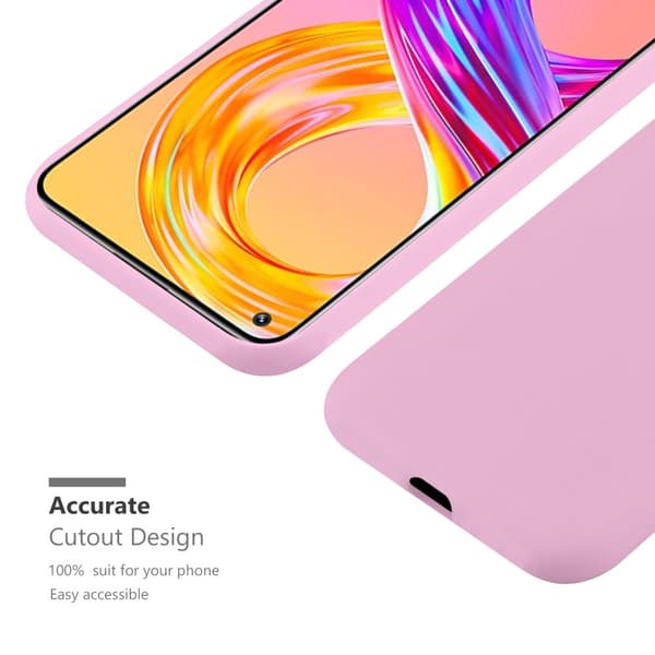 Realme 8 4G / 8 PRO Skal Fodral Case Cover Mobilskydd av flexibelt TPU-silikon
