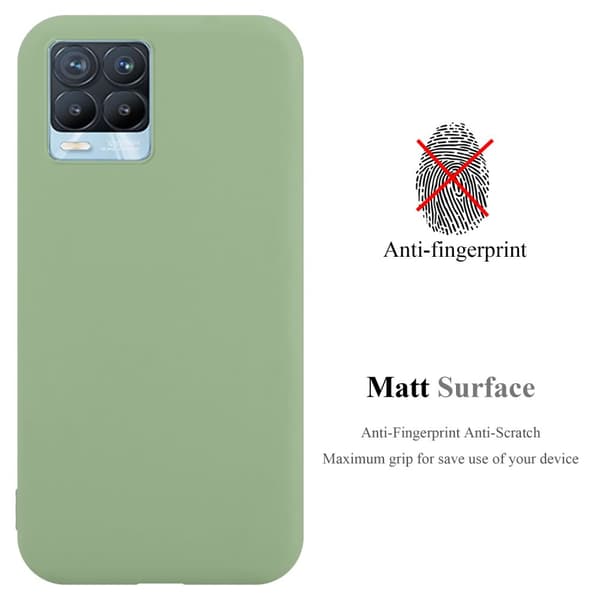 Realme 8 4G / 8 PRO Skal Fodral Case Cover Mobilskydd av flexibelt TPU-silikon