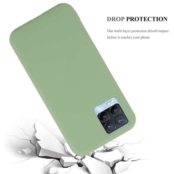 Realme 8 4G / 8 PRO Skal Fodral Case Cover Mobilskydd av flexibelt TPU-silikon