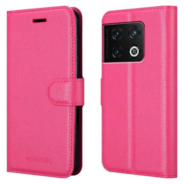 OnePlus 10 PRO 5G Suojakotelo Lompakkokotelo Matkapuhelinkotelo Suojakuori jossa magneettisuljenta, jalusta-toiminto ja korttitasku