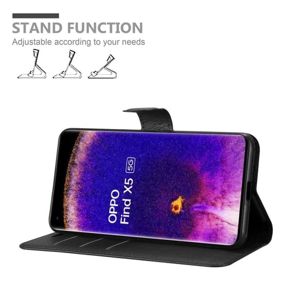 Oppo FIND X5 Pungetui Cover Case ()
