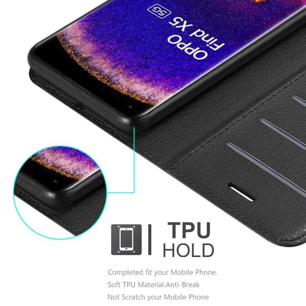 Oppo FIND X5 Pungetui Cover Case ()
